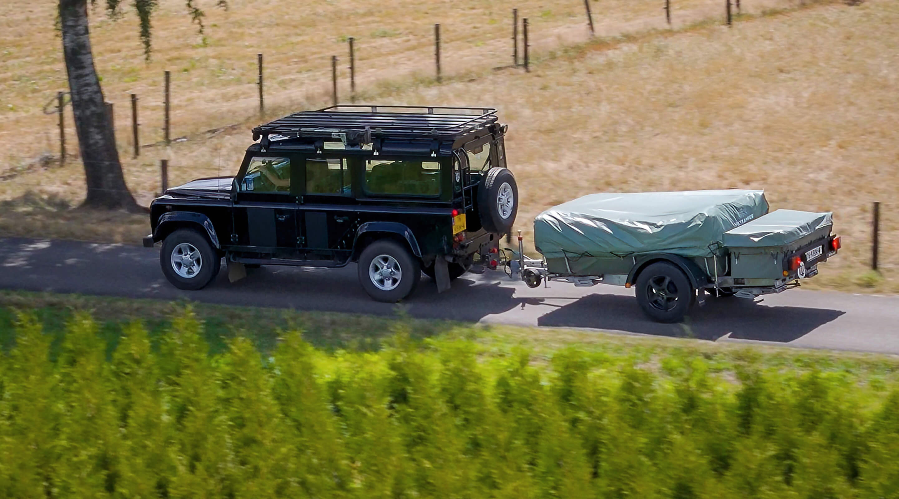 Holtkamper tenttrailer op camping