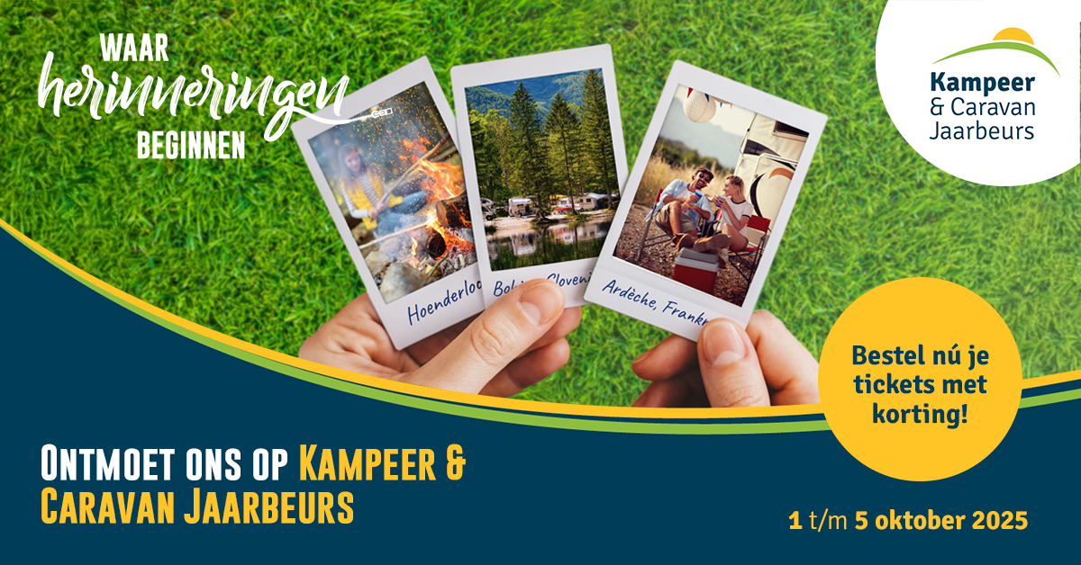 Holtkamper op de Kampeer & Caravan Jaarbeurs 2025