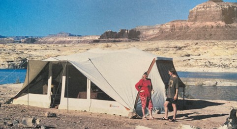 Holtkamper Membrane High Tech Zeltdach (natürliche Klimatisierung) - Holtkamper Geschichte 1993